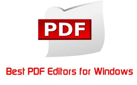 Best PDF Editors for Windows
